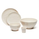 Plato blanco cerámica 20 cm