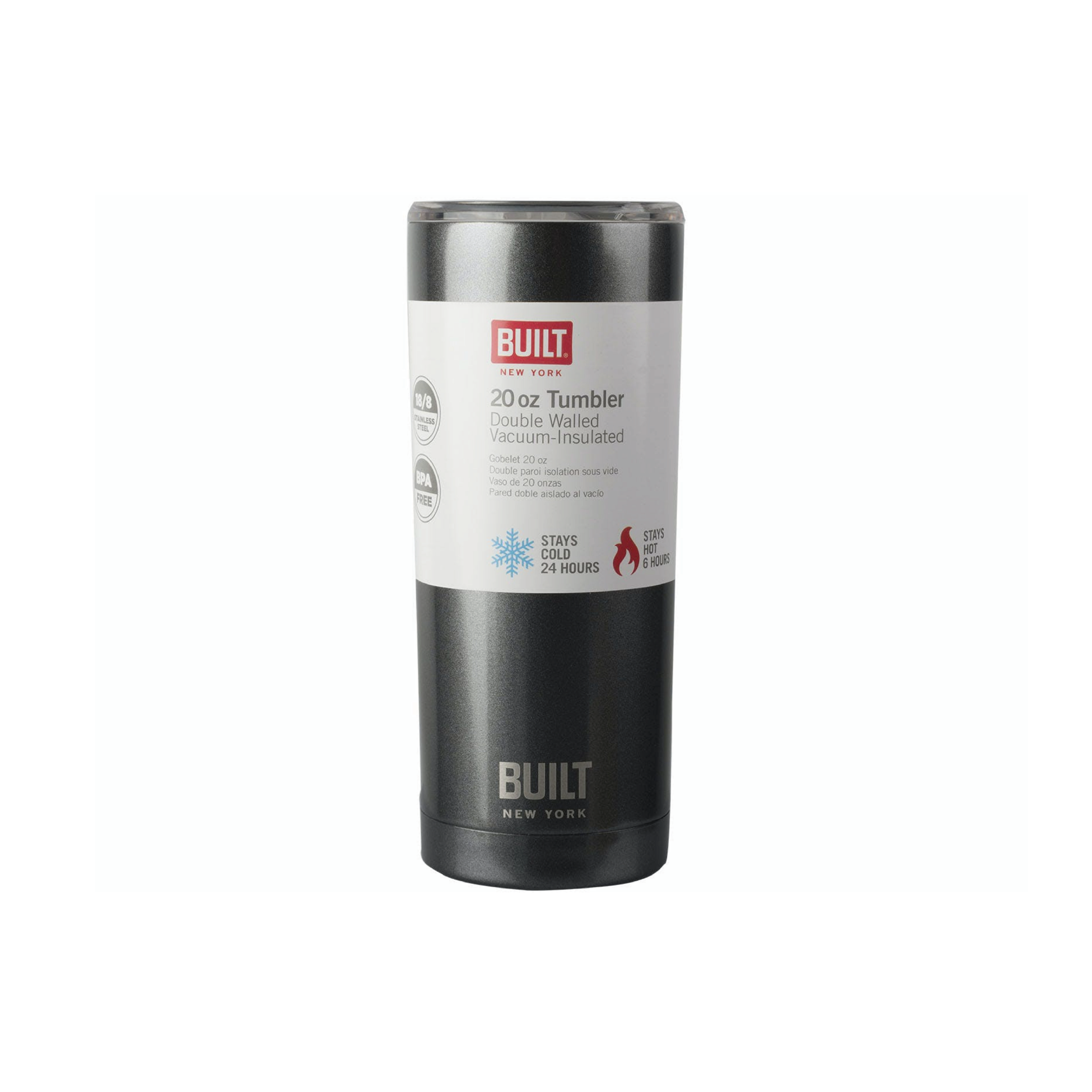Vaso term ac/inox 590 ml carbon BLT