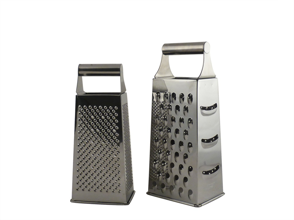 Rallador inox plus 8"