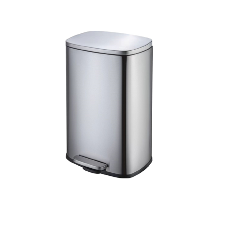 Cesto rectangular ac/inox 12L
