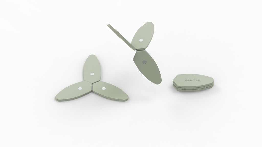 Posafuentes magnetico plegable Salvia BergHOFF
