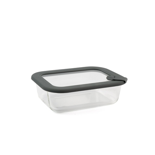 [1300] Contenedor de Vidrio Hermetico c/tapa 640ml