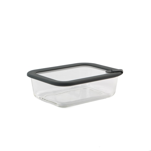 [1303] Contenedor de Vidrio Hermético c/tapa 1050ml