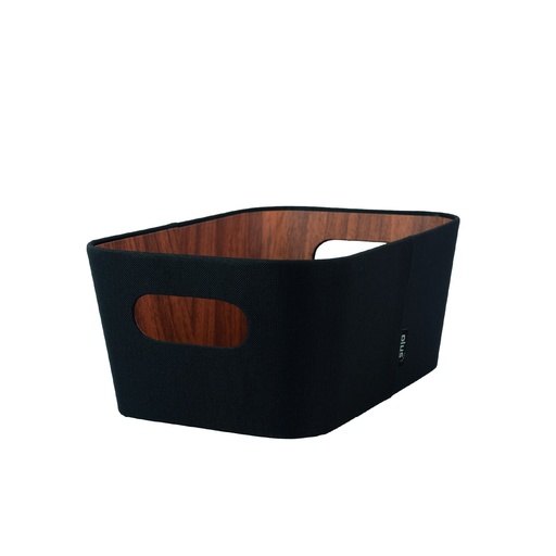 [105914] Organizador multiuso negro 26x18x11 cm