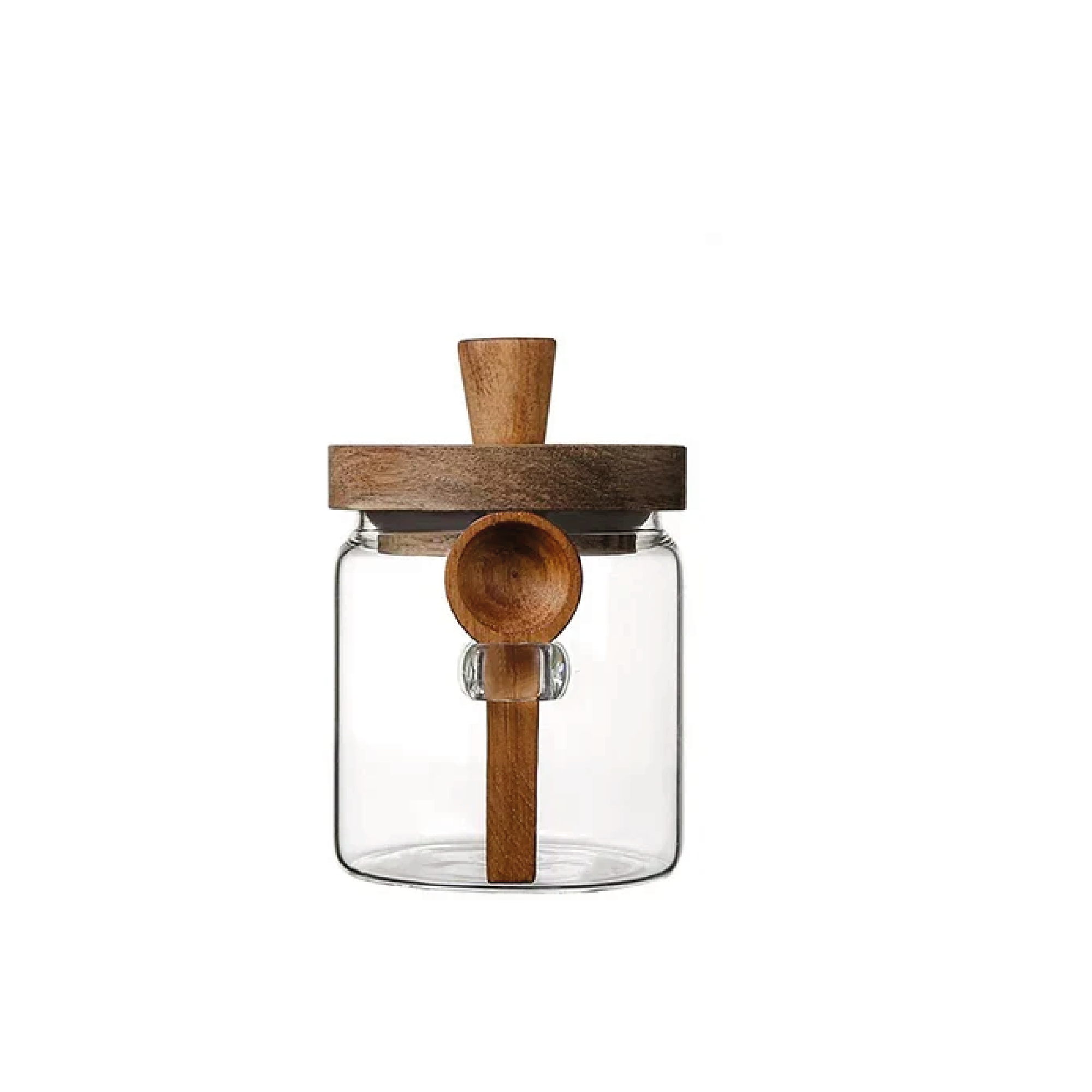 [P69400] Frasco acacia c/cuachara 400 ml 