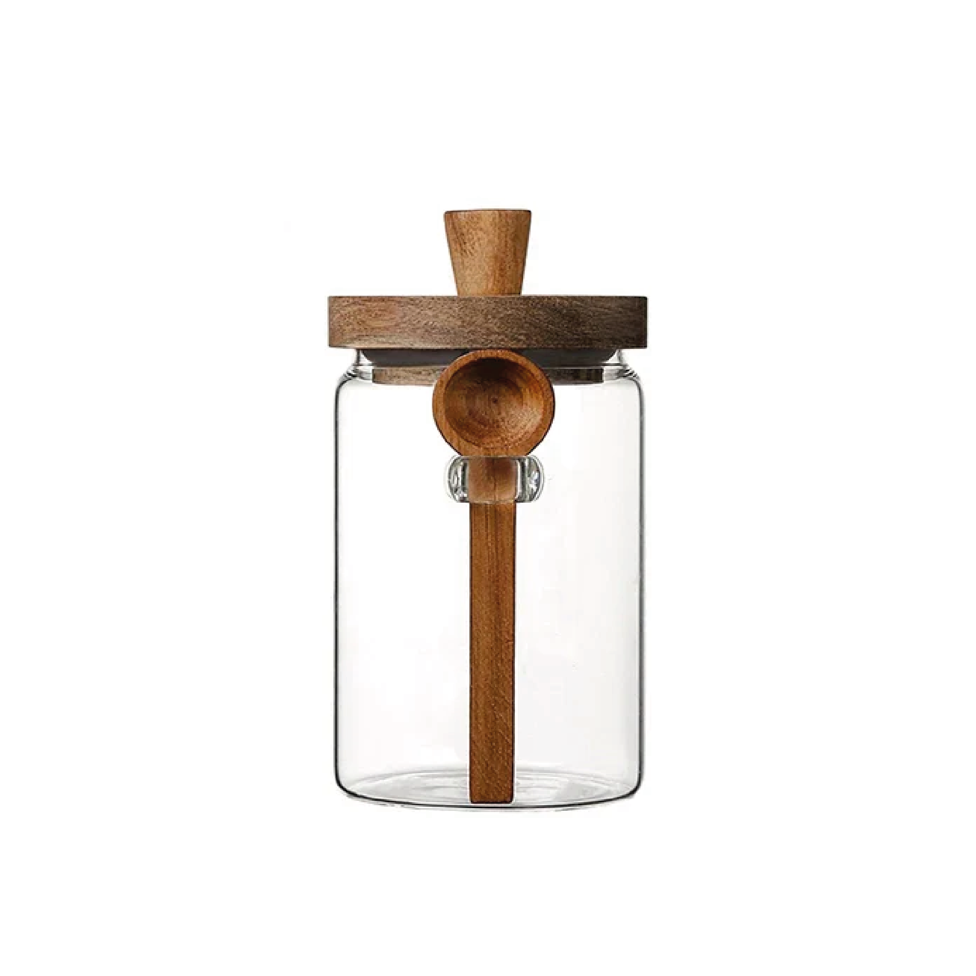 [P69800] Frasco acacia c/cuachara 800 ml 